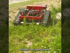 De Grasmaaimachine190cc Multidoel Met gas van de afstandsbedieningrobot