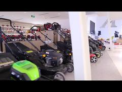 Kijk: Tuin benzine hand duwen zelfrijdende grasmaaier 4 slag showcase