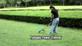 21V draadloze grastrimmer, opvouwbaar vermogen