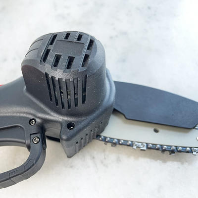 Battery Powered Cordless Mini Chainsaw 6 Inch Skin Only with Brushed motor