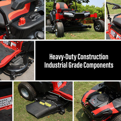 Professional 708cc V-Twin Zero Turn Riding Lawn Mower with 108cm Cutting Width and 360-Degree Maneuverability