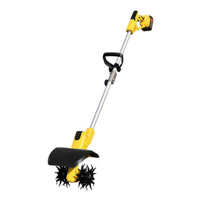 Draadloze Tiller Cultivator compatibel met Dewalt 21V batterij